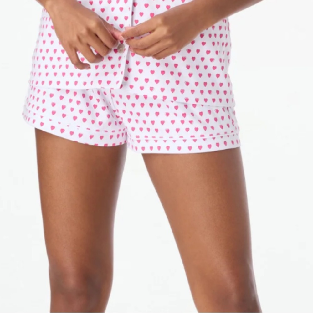 Roller Rabbit • Pj Polo Shorts • Pink Hearts 💕